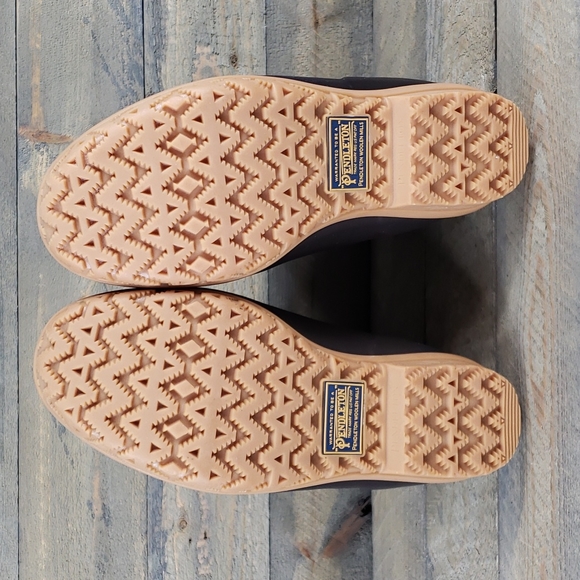 Pendleton Heritage Print Waterproof Duck Boots Brown/ Brown Plaid - Picture 6 of 11